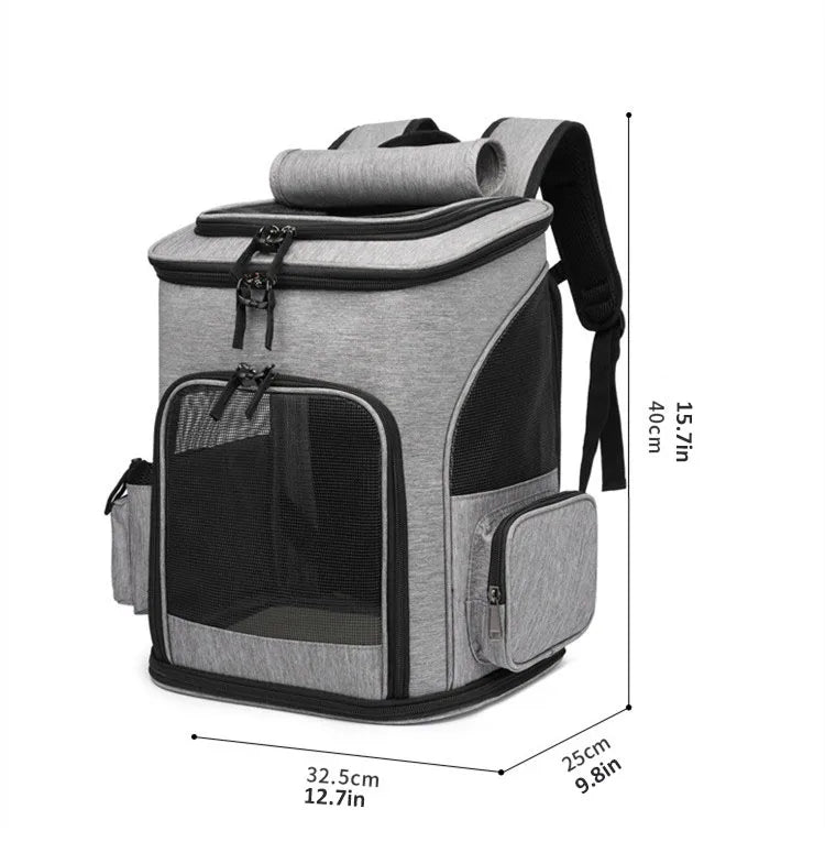 Breathable Pet Cat Carrier Backpack