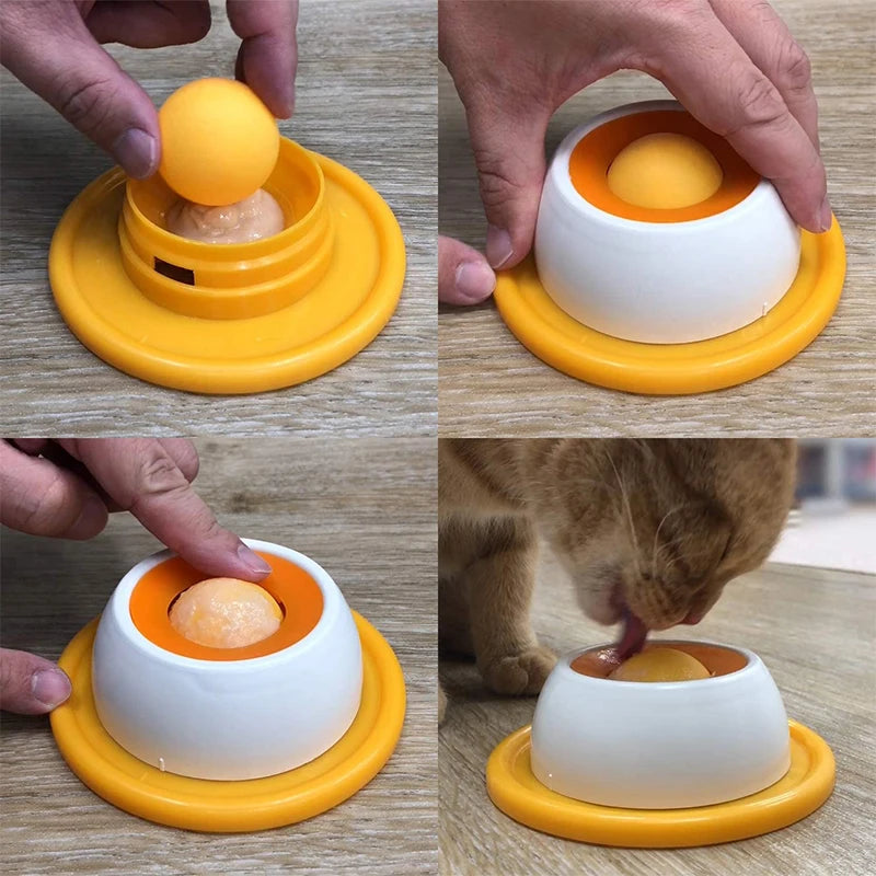 Dog Lick Sphere Slow Feeder