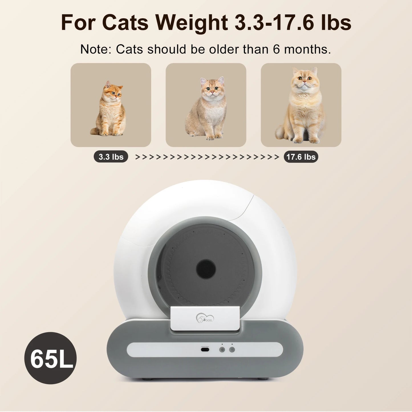 Self Cleaning Smart Cat Litter Tray